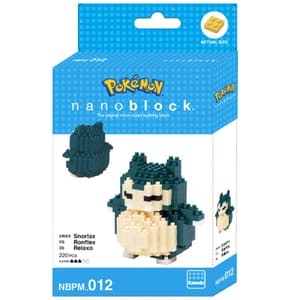 Snorlax Ronflex Relaxo - Pokemon // Mini series NANOBLOCK - NBPM-012 - 2