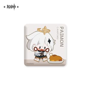 Paimon - Genshin Impact Relaxing Camp Series - Button - miHoYo (1)