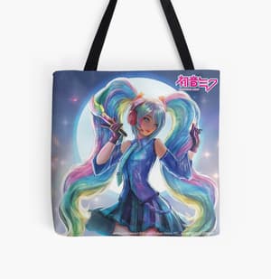 Hatsune Miku - Miku Expo 2024 - Stoffbeutel - DarkTownArt (1)