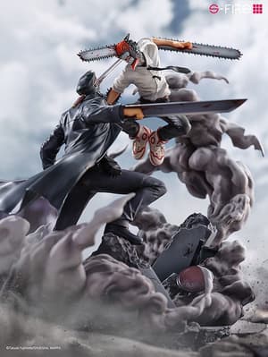 Chainsaw Man vs. Samurai Sword - S-Fire Super Situation Figure - Sega (11)