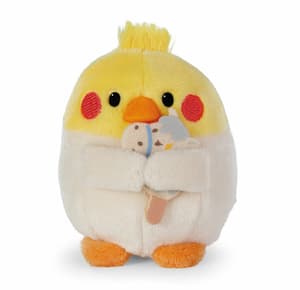 Sittich Chipsy - mymochi - Plüsch (mit Steckenpferd u. Ritterkostüm in Geschenkbox) (8cm)  (1)