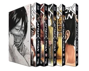 Attack on Titan - Carlsen - Bände 11-15 im Sammelschuber mit Extra - 4