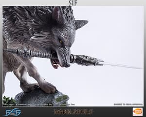 Sif, der Große Grauwolf – Dark Souls Statue 1/4 von First 4 Figures - 6