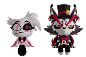 Angel Dust & Husk Monitor - Buddiez - Hazbin Hotel Vinyl Figur - Youtooz (5)