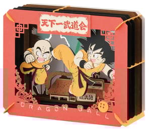 Son Goku & Krillin (The 22nd Tenkaichi Budokai) - Dragon Ball - Papiertheater - Ensky (2)