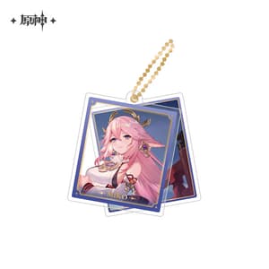Yae Miko - Genshin Impact - Acrylanhänger (Double Acrylic Strap) - miHoYo (1)