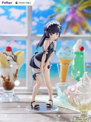 Kuroneko / Ruri Gokou - Swimsuit Maid - Tenitol Tall - Furyu - 1