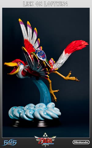 Link auf Loftwing - Zelda: Skyward Sword First 4 Figures - 4