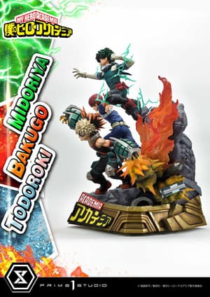 Midoriya, Bakugo & Todoroki - Ultra Premium Masterline Statue (Prime 1 Studio) - 1