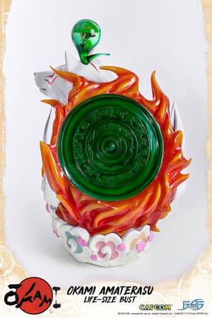 Amaterasu 1/1 Life-Size Bust – Okami – First 4 Figures - 5