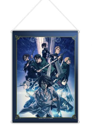 Attack on Titan The Final Season - Wallscroll B3 (Blue Color Version) - Matsumoto Shoji (1)