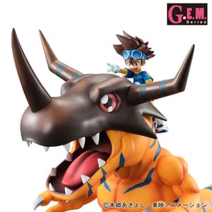 Tai / Taichi Yagami und Greymon - G.E.M. Series - Megahouse - Re-Release - 2