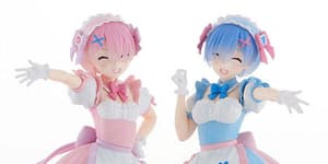 TENITOL Yumekawa Maid Rem & Ram: Set With Bonus - 18