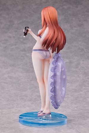 Makise Kurisu - Swimsuit - Solarain - 6