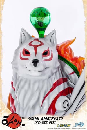 Amaterasu 1/1 Life-Size Bust – Okami – First 4 Figures - 16