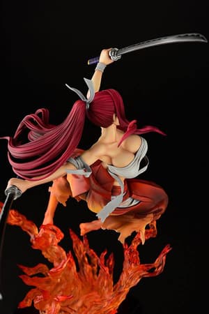 Erza Scarlet - Samurai Light Flame Manjo: Kurenai - Rouge - Orca Toys - 16