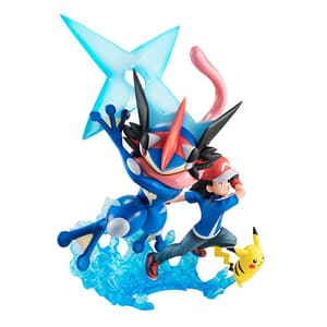 Ash, Pikachu and Greninja - Megahouse G.E.M. - 4