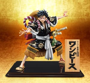 Monkey D. Ruffy - Portrait of Pirates Kabuki Edition - Black Version - 9