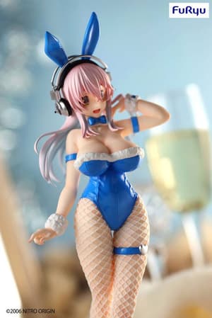 Super Sonico - Blue Rabbit - BiCute Bunnies - Furyu - 6