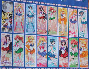 Sailor Moon Crystal Poster - Set 5 - Merkur und Mars - 2