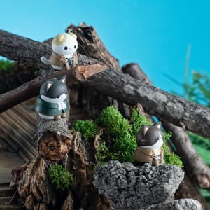 Set - Attack on Titan Mega Cat Project -  Gathering Scout Regiment danyan! - Megahouse - 11