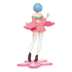 Rem - Renewal Edition - Sakura Image - Precious Figure - Taito - 3