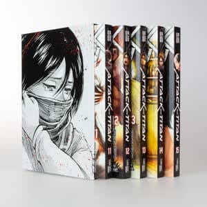 Attack on Titan - Carlsen - Bände 11-15 im Sammelschuber mit Extra - 2
