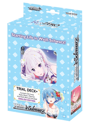 Weiss Schwarz Trial Deck+ - Re:ZERO -Starting Life in Another World- (englische Version) - 1