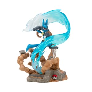 Lucario - Pokémon Deluxe Statue mit Leuchtfunktion - Jazwares (1)