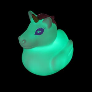 Unicorn Rubber Duck - Glow In The Dark - 2