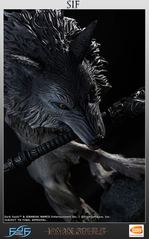 Sif, der Große Grauwolf – Dark Souls Statue 1/4 von First 4 Figures - 34