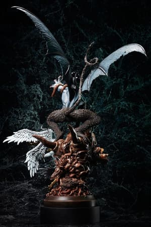 Devilman Crybaby Statue - Devilman  / Amon / Akira mit Sirene - Real Color Ver. - 3