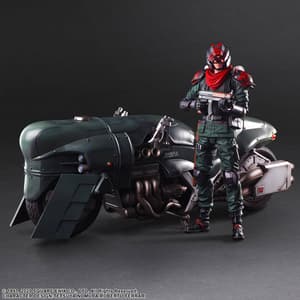 Shinra Elite Security Officer and Bike - Final Fantasy VII Remake Play Arts Kai - Square Enix - 10