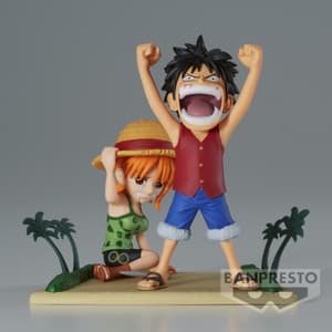 Monkey D. Ruffy & Nami - One Piece - WCF Log Stories - Banpresto (1)