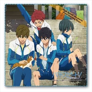 Free! Starting Days Microfiber Cloth - Design B - Quartet with cat - 1