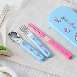 Ponyo – Das große Abenteuer am Meer - Essstäbchen, Löffel & Gabel Set - Skater (1)