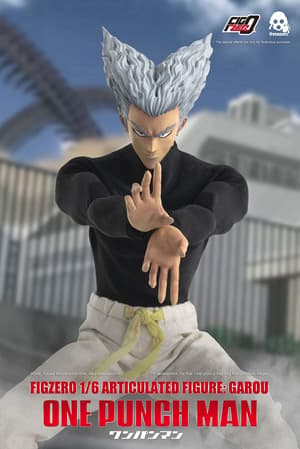 Garou - One Punch Man FigZero Actionfigur - ThreeZero - 14