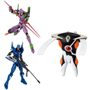 EVA-01, EVA-02 and Zeruel - EVA-MP EVA-Frame-DX02 Neon Genesis Evangelion set of 3 - 4