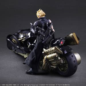 Cloud Strife and Fenrir - Advent Children Play Arts Kai - Re-Release - 3