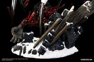 Claire / Clare vs Rigaldo - Claymore - Kitsune Statue - 13