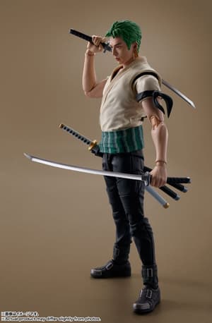 Lorenor Zorro - Netflix Version - S.H. Figuarts - Bandai Spirits (5)