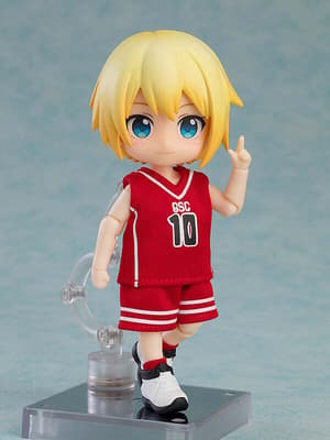 Nendoroid Doll Outfit Set: Basketball Uniform (Red) - 4