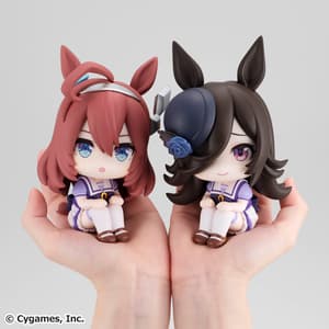 Mihono Bourbon & Rice Shower - Uma Musume Look Up Set - Megahouse (3)