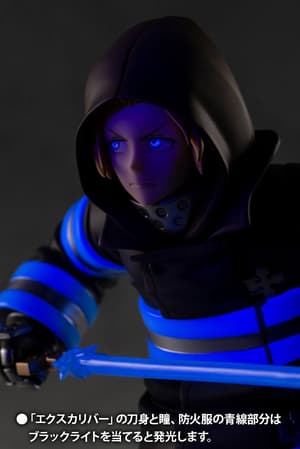 Arthur Boyle - with limited editon head - Fire Force ARTFX J Bonus Edition - Kotobukiya - 10