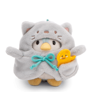 Pinguin Waddle - mymochi - Plüsch (mit Ente und Katzenkostüm) (8cm)  (9)