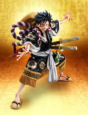 Monkey D. Ruffy - Portrait of Pirates Kabuki Edition - Black Version - 7