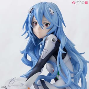 "EVANGELION: 3.0+1.0 Thrice Upon a Time" Figure Rei Ayanami Long Hair Ver. - 3