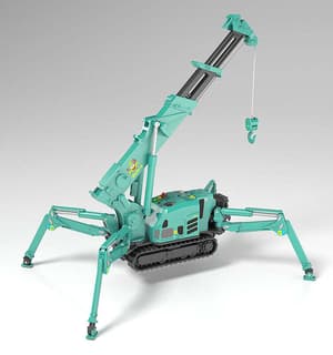 MODEROID MAEDA SEISAKUSHO Spider Crane (Green)(re-run) - 6