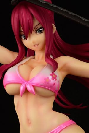 Erza Scarlet - Swimwear Gravure Style Sakura Ver. - Fairy Tail - Orca Toys - 25