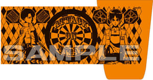 Eren und Levi Acryl-Becher - orange - 1